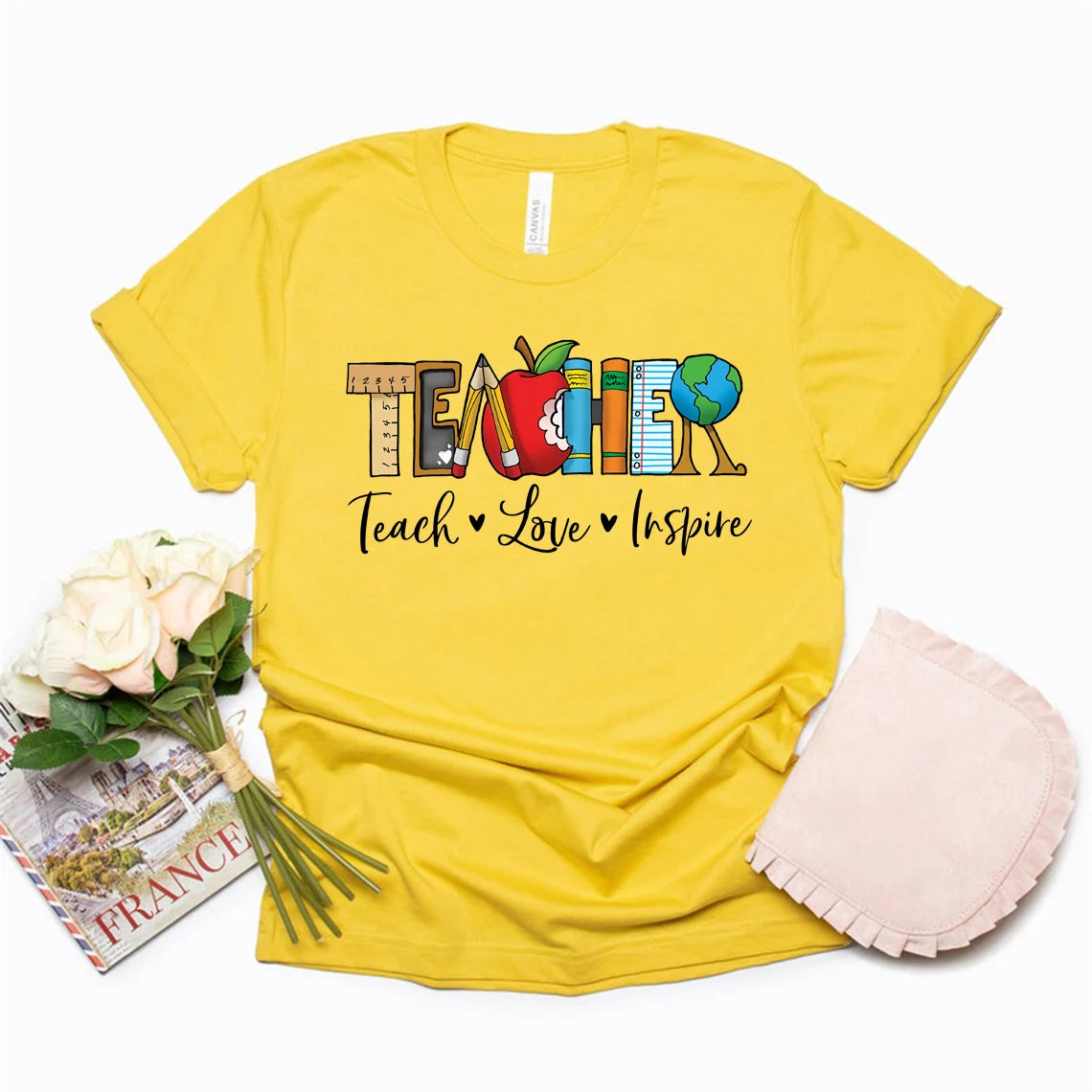 "Teach, Love, Inspire" T-Shirt