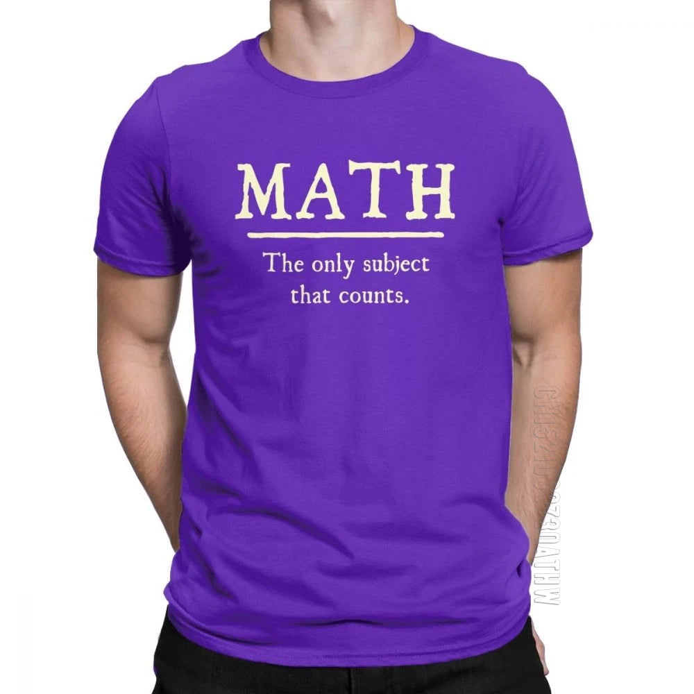 "Math, The Only Subject That Counts" T-Shirt