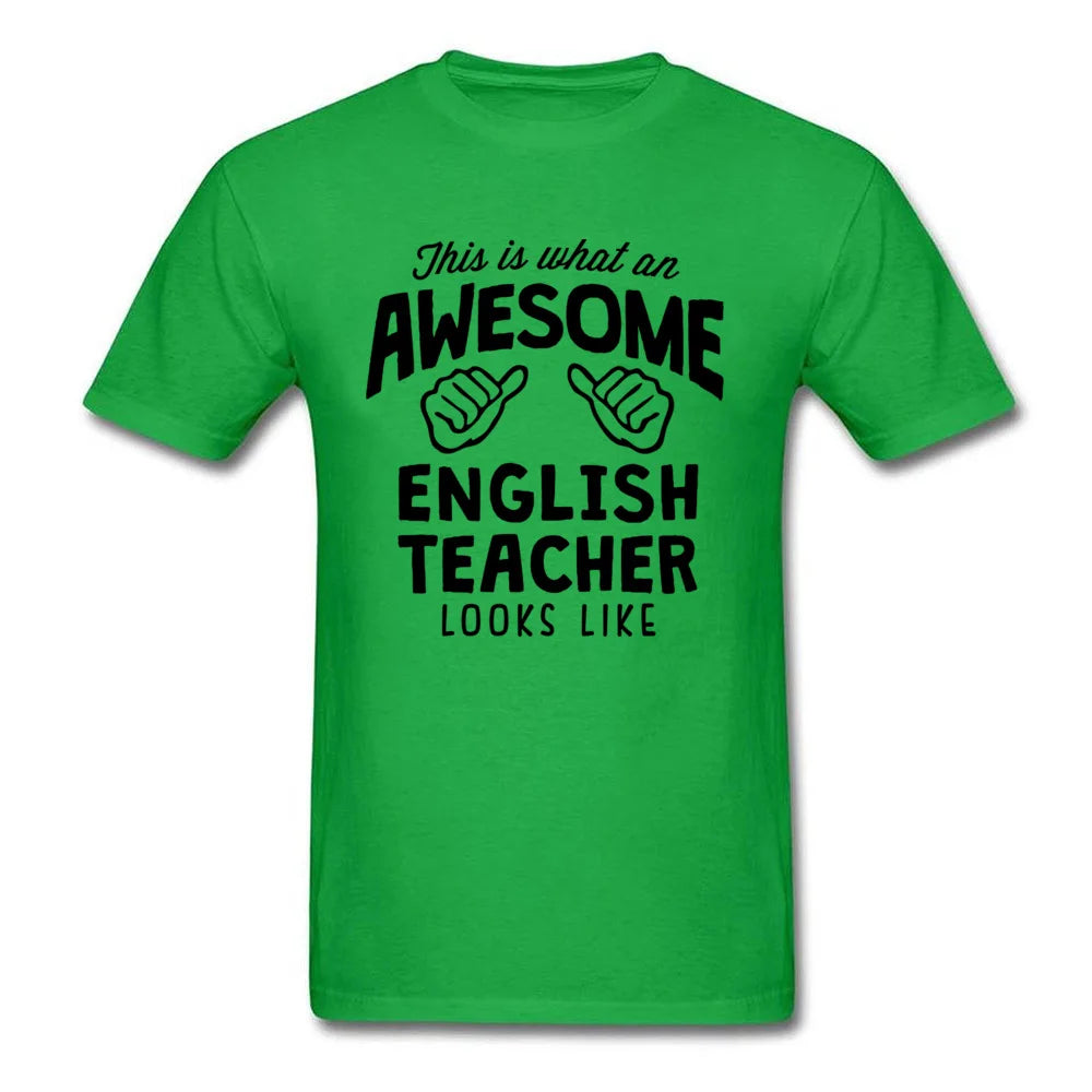 "Awesome English Teacher" T-shirt