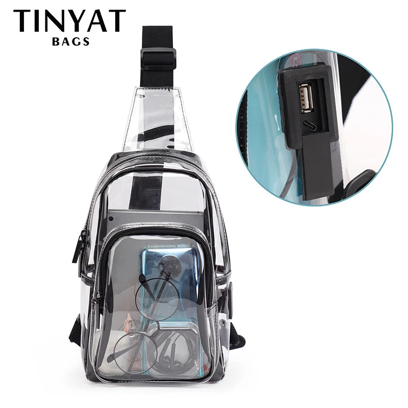 Clear Crossbody Bag
