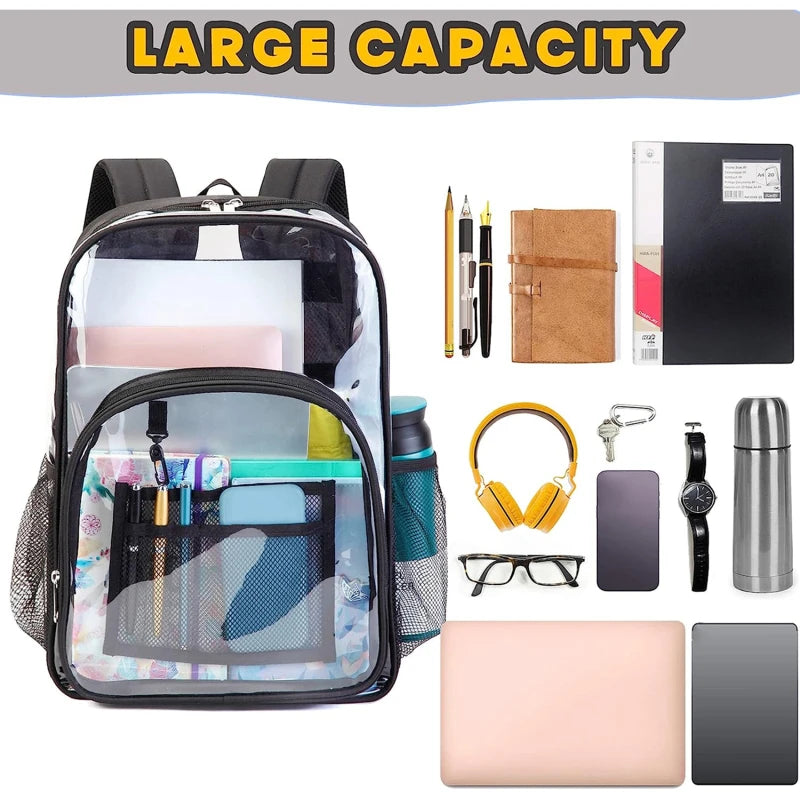 Clear Large Capacity Backpack