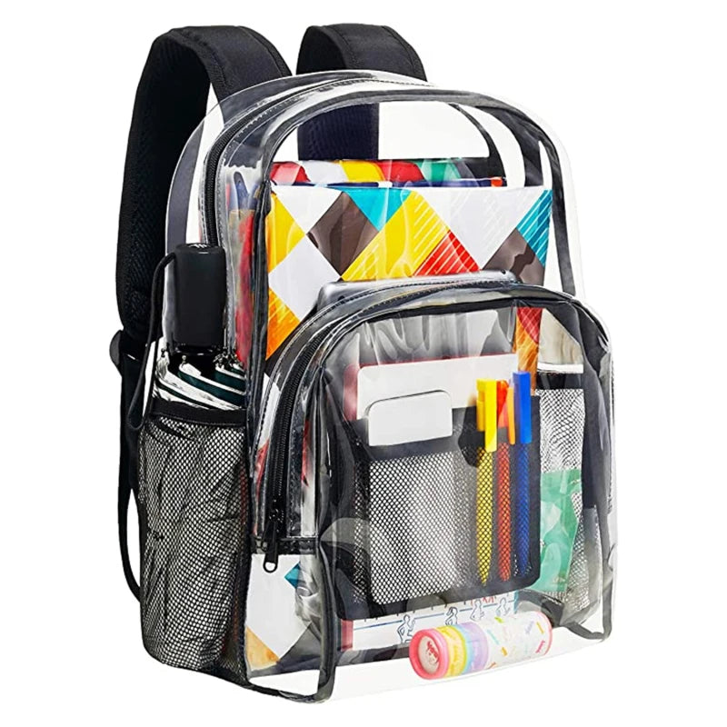 Clear Large Capacity Backpack