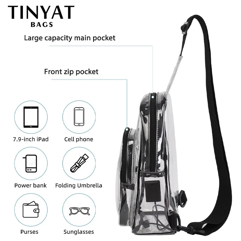 Clear Crossbody Bag