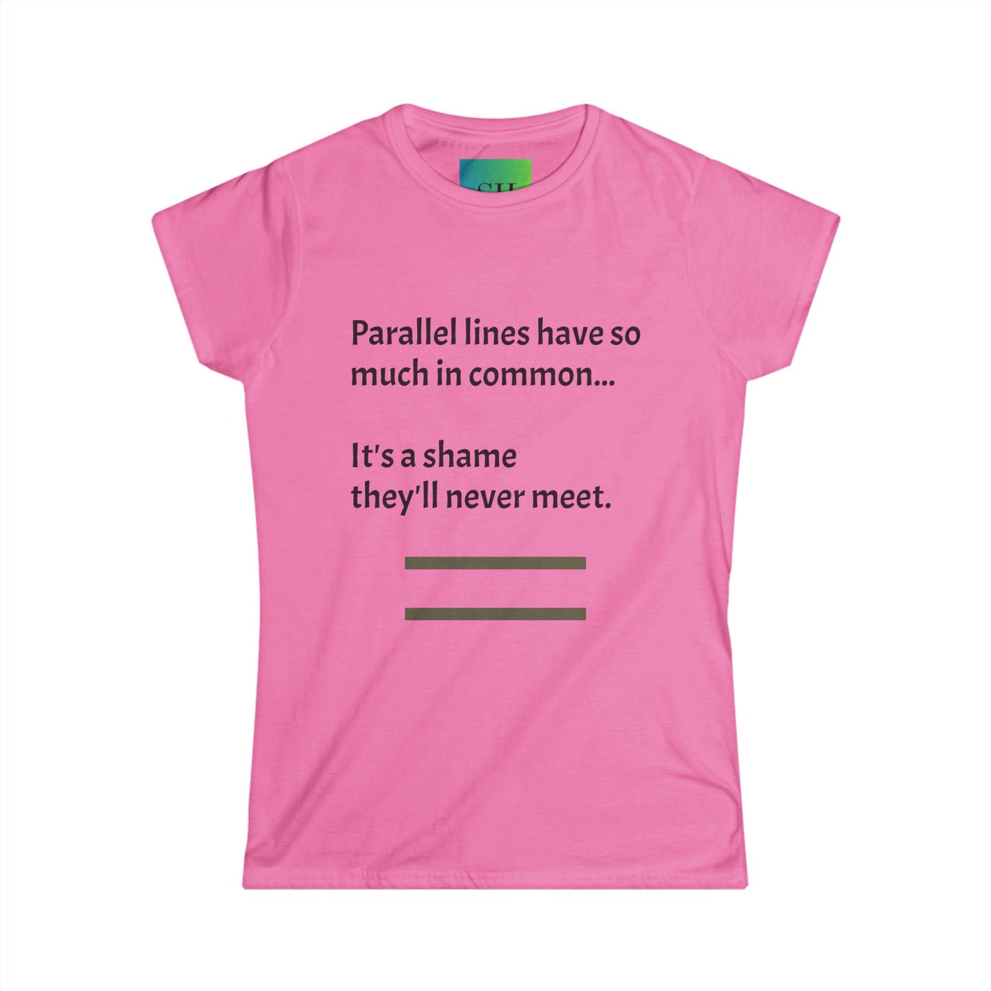 Women's Softstyle Tee - Parallel Lines