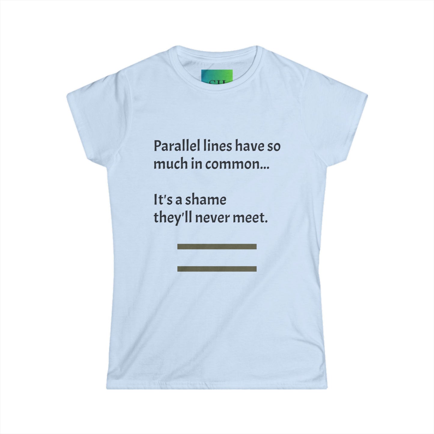 Women's Softstyle Tee - Parallel Lines