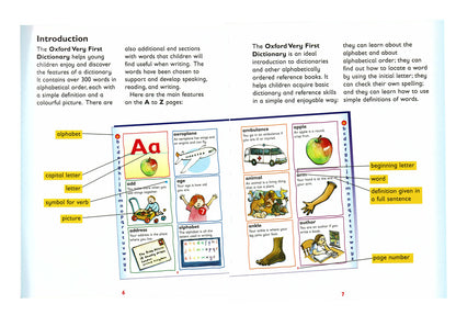 Dictionnaire Oxford Very First - Apprentissage précoce de l'anglais