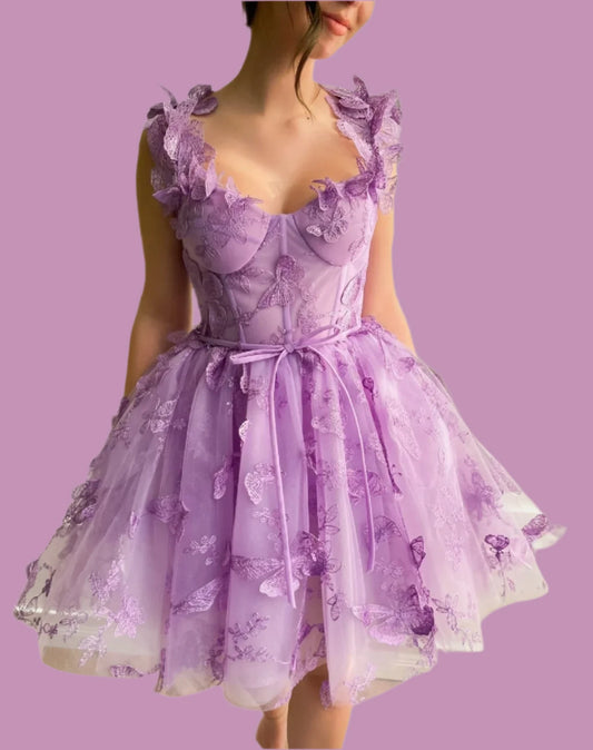 Butterfly Sweetheart Dress