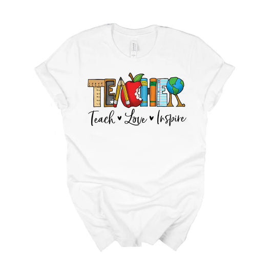 "Teach, Love, Inspire" T-Shirt
