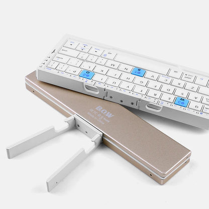 Tri-foldable Bluetooth Keyboard