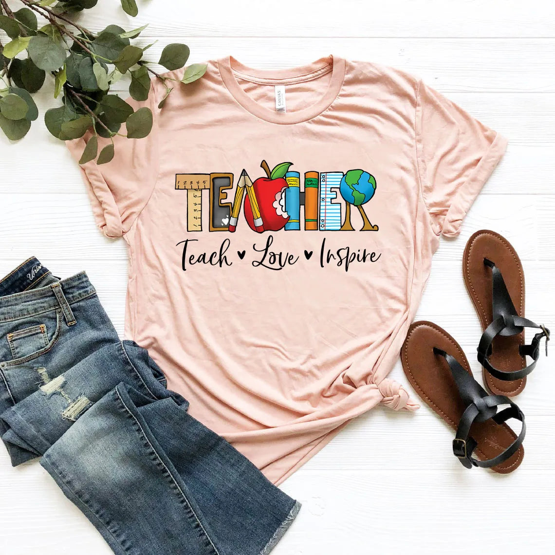 "Teach, Love, Inspire" T-Shirt