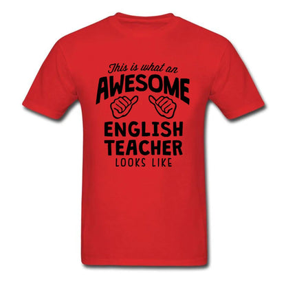 "Awesome English Teacher" T-shirt