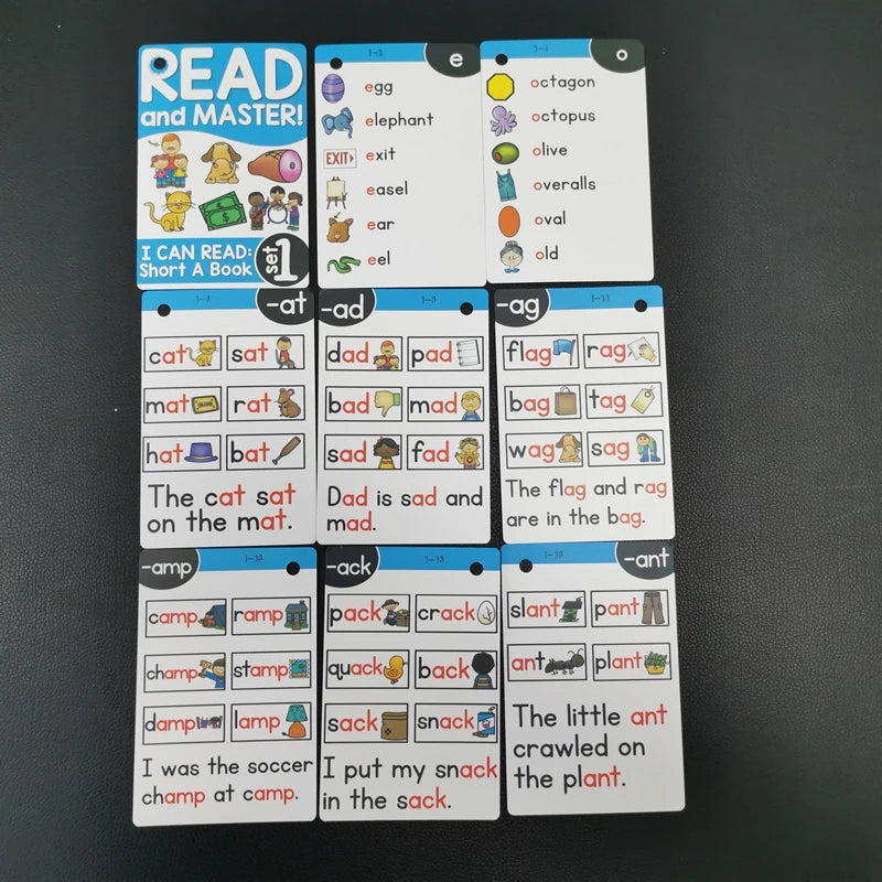 English Phonics Cards Memory Game