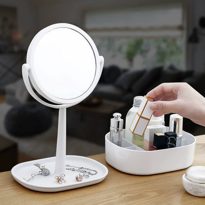 Wall-Mounted Foldable Bathroom Mirror