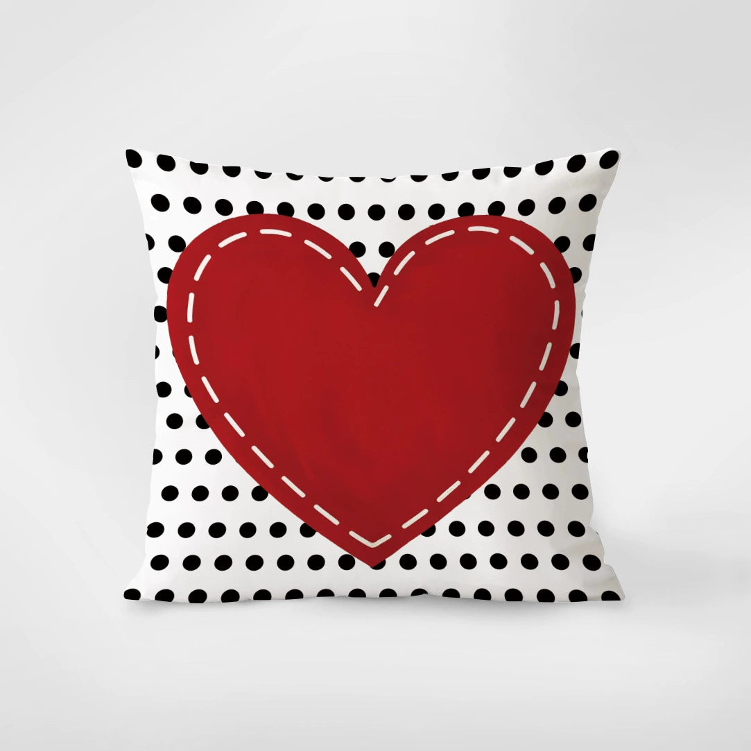 "Valentine's Day" Suede Pillows & Cover