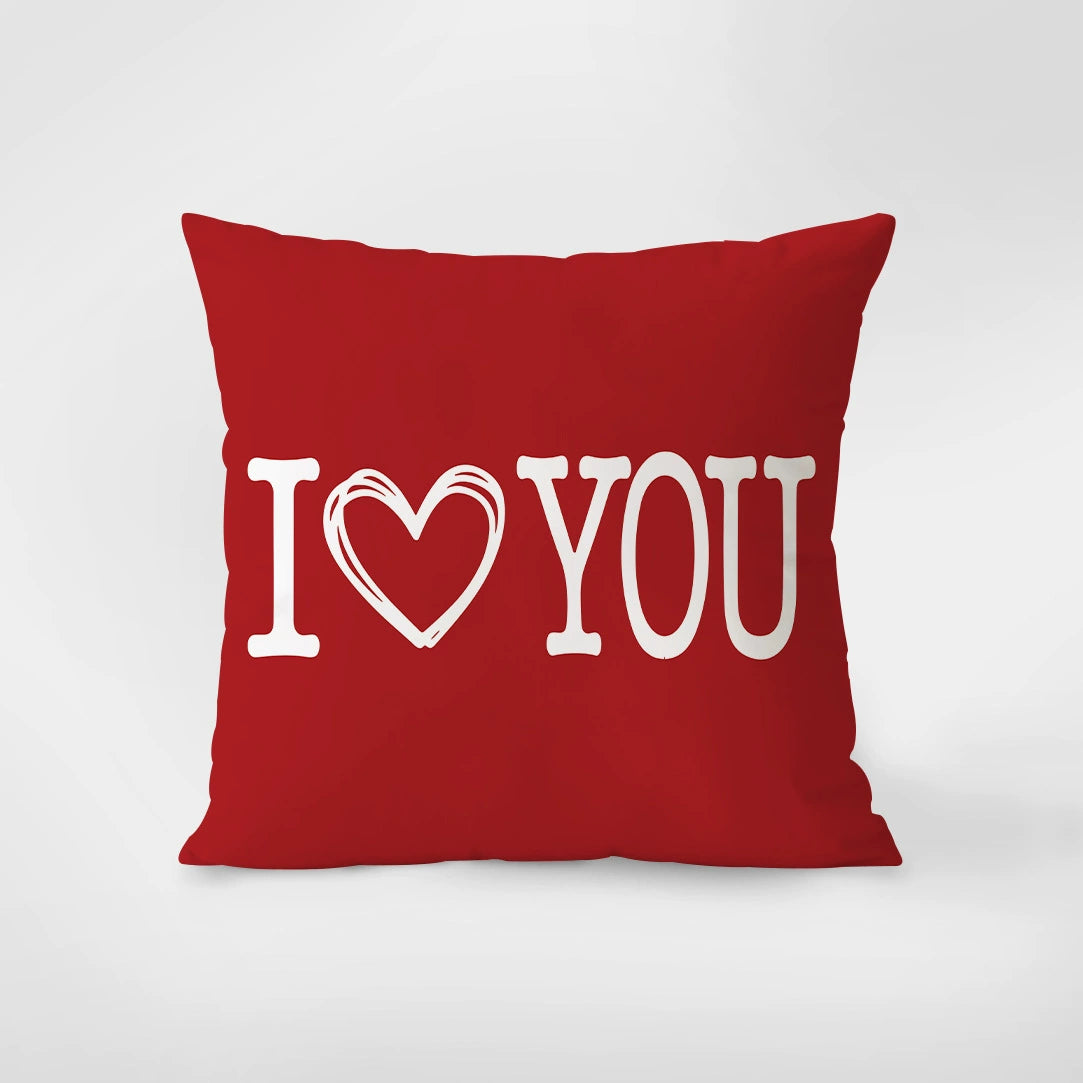 "Valentine's Day" Suede Pillows & Cover