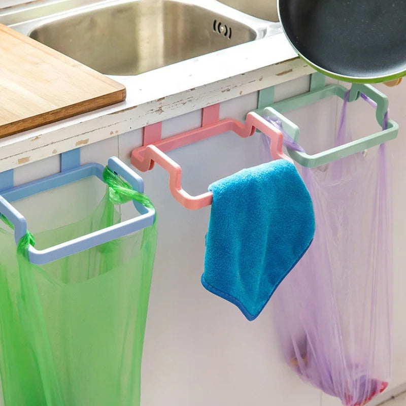 Hanging Trash Bag Rack