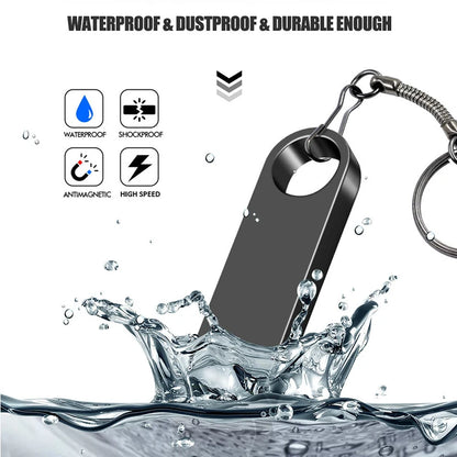 Metal USB Flash Drive Key Ring