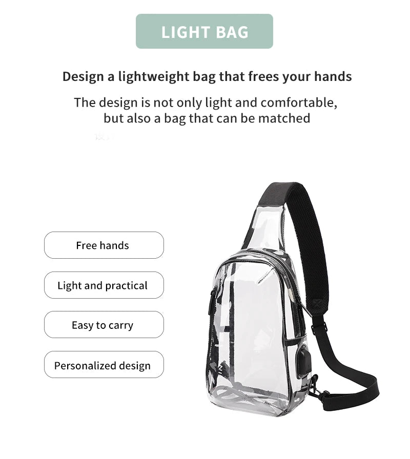 Clear Sling Bag