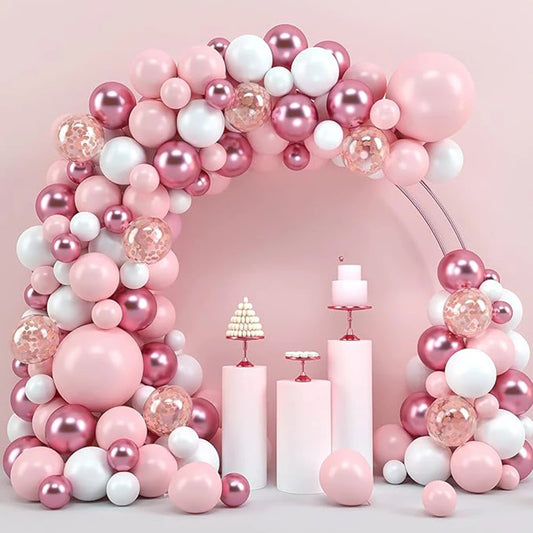 Pearl Pink Balloon Garland