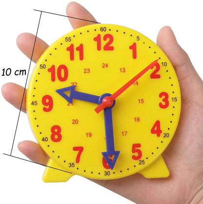 Reloj didáctico para enseñar la hora