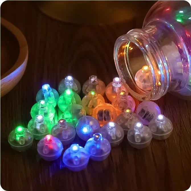 100/10Pcs Mini LED Balloon Lights