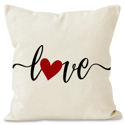 "Valentine's Day" Themed Pillow Covers