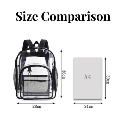 Clear Large Capacity Backpack