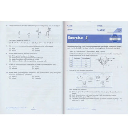 Cuadernos de trabajo de 8 volúmenes para aprender ciencias y conquistar las ciencias: grados 1 a 6