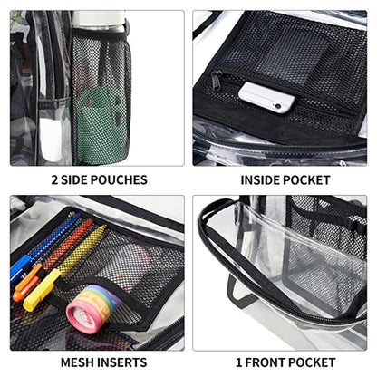 Clear Large Capacity Backpack