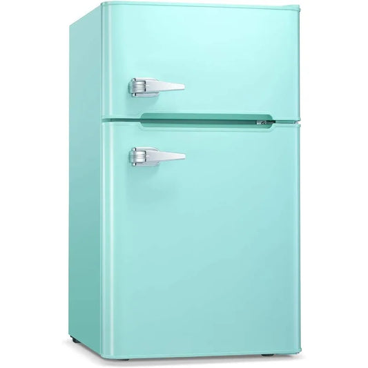 Compact Mini Refrigerator w/ Separate Freezer