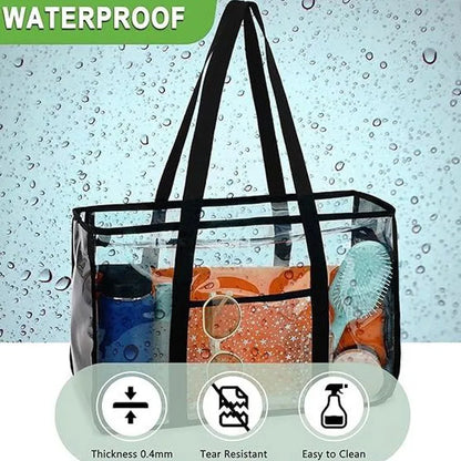 Large Capacity Clear Tote Bag