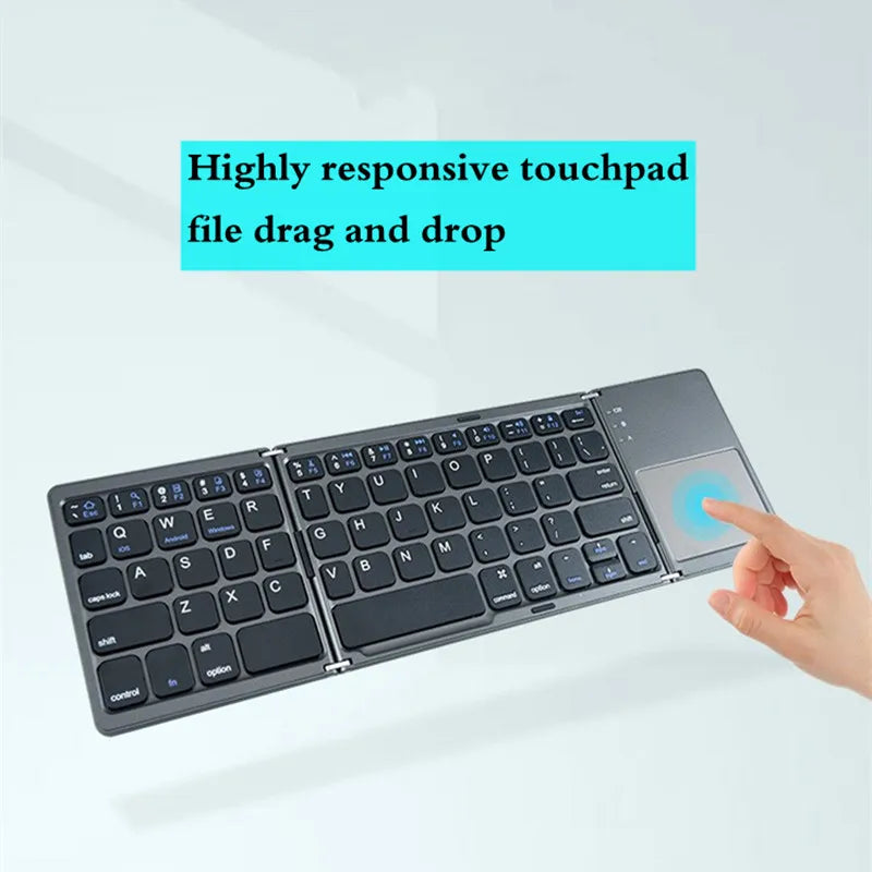 Teclado Bluetooth plegable