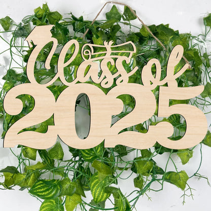 Class of 2025 Wooden Graduation Sign