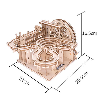 Wooden 3D Marble Run Puzzle