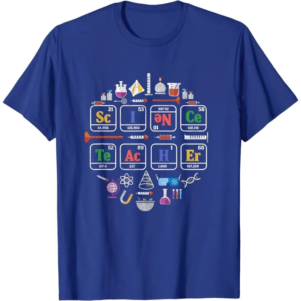 Men's "Science Teacher" Periodic Table T-Shirt