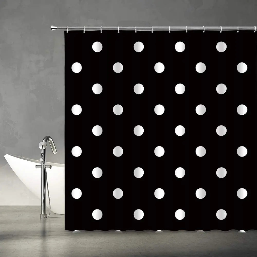 Polka Dot Shower Curtain