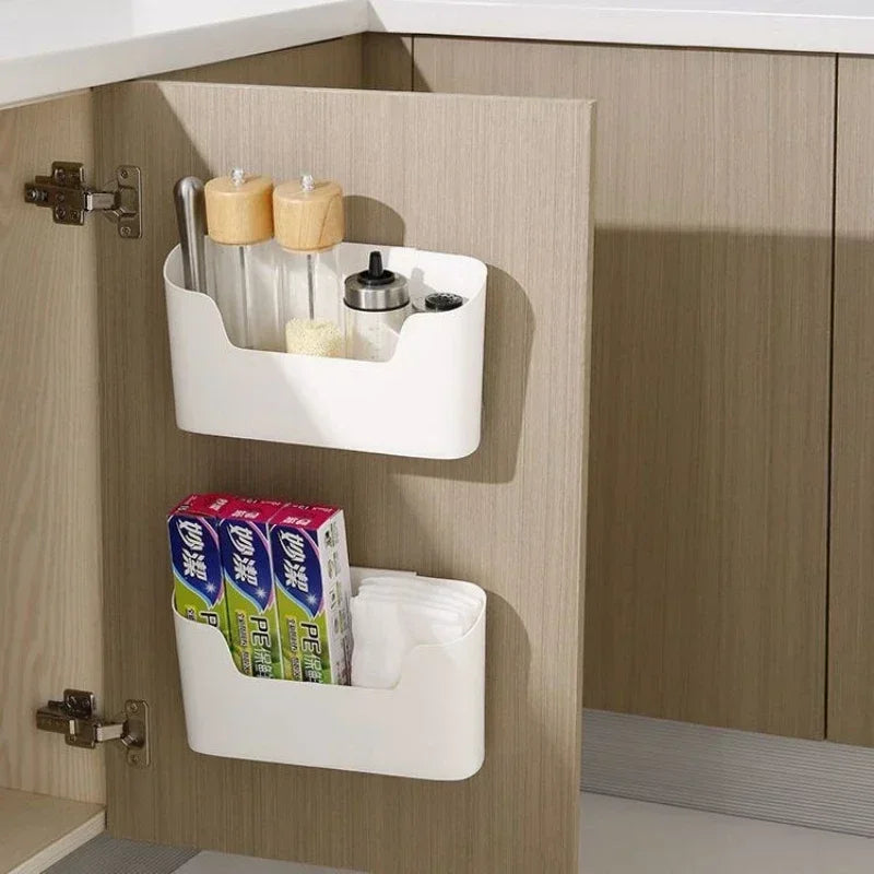 Door or Wall-mounted Adhesive Storage Rack