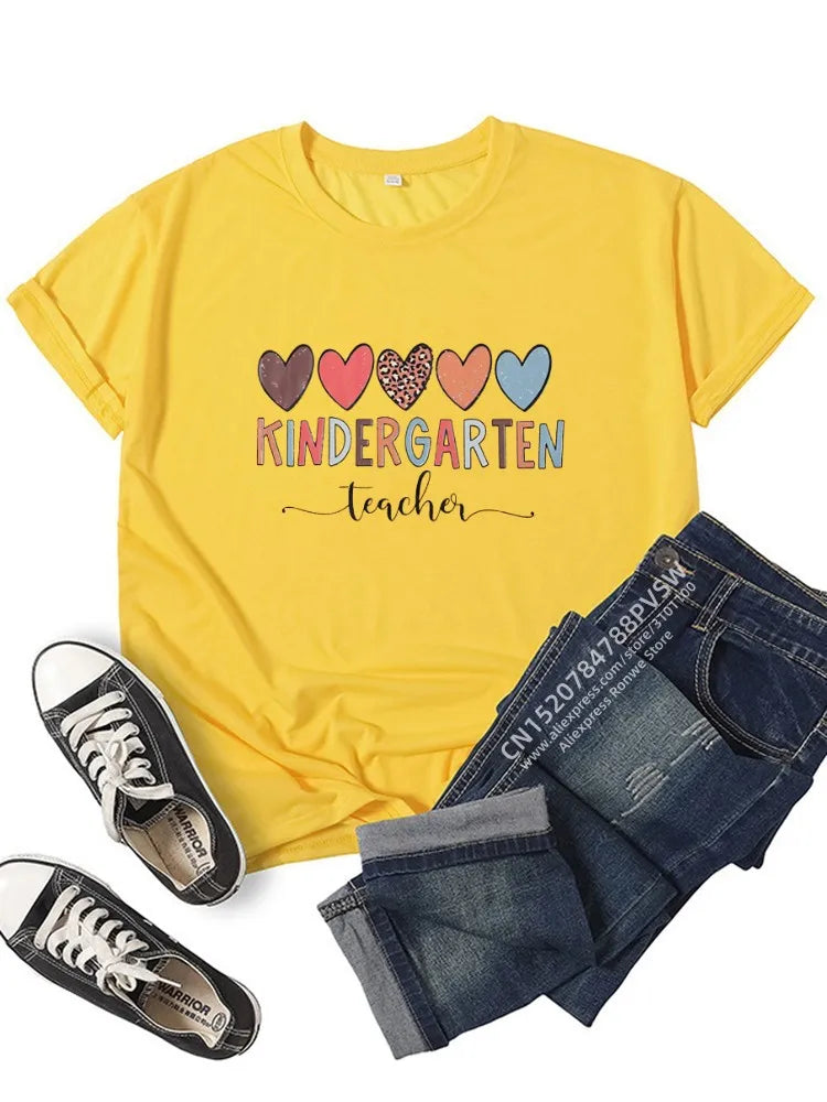"Kindergarten Teacher" T-shirt