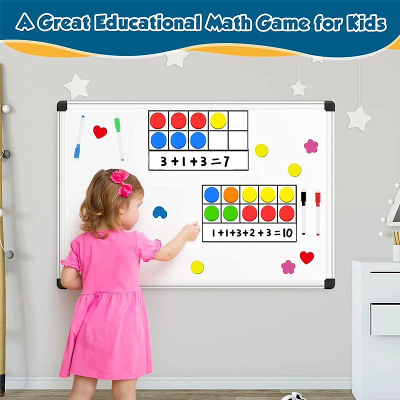 Colorful Magnetic Ten Frame Set