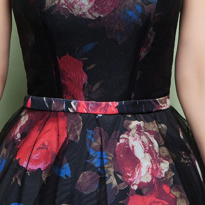 Floral Evening Dress