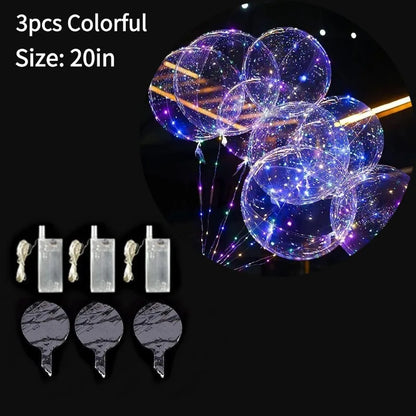 3-12PCS LED Light Balloons