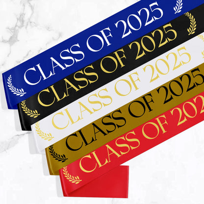 Senior CLASS OF 2025 Graduation Sash