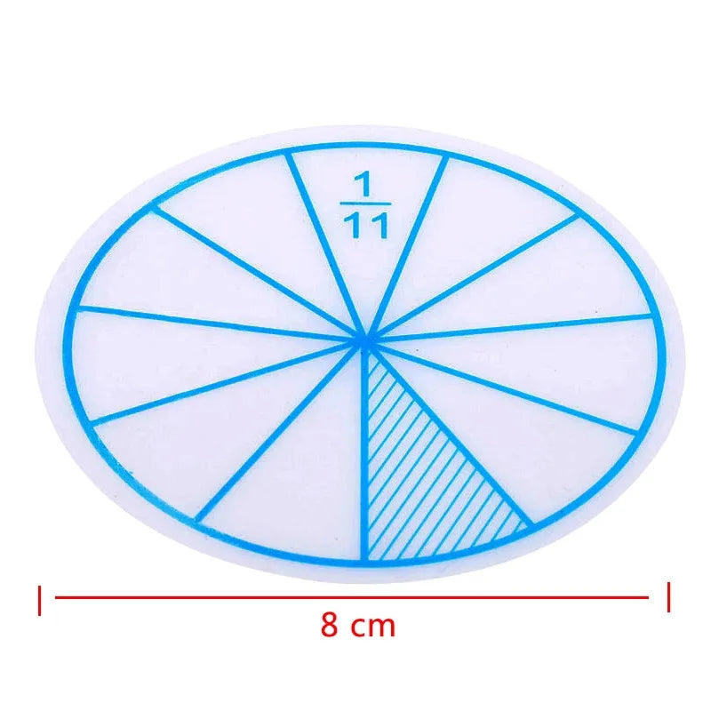 10/5 Ensemble de manipulations de cercles de fractions