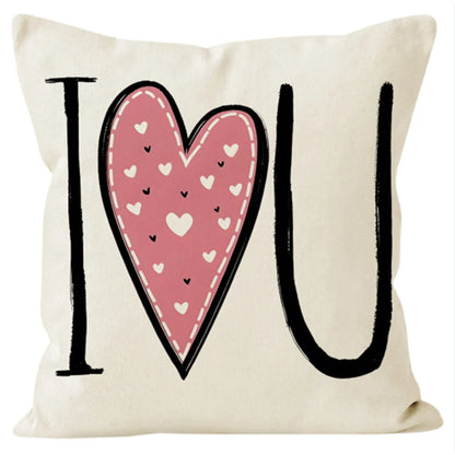 "Valentine's Day" Themed Pillow Covers