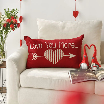 "Valentine's Day" Throw Pillow Covers