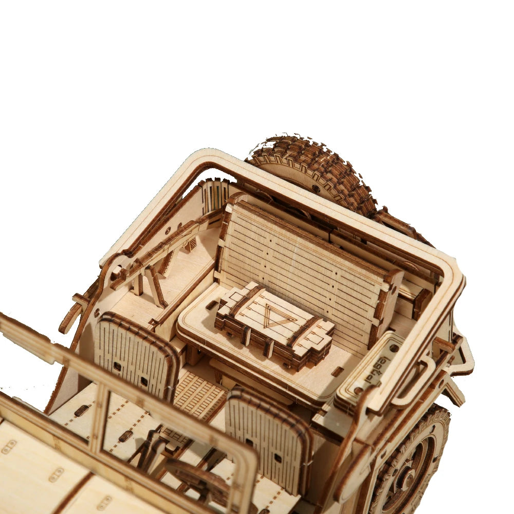 Puzzle 3D en bois pour Jeep tout-terrain