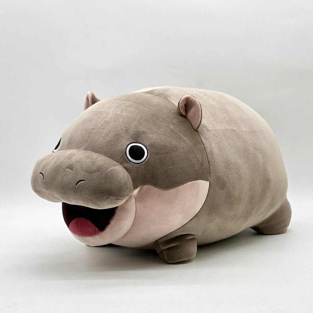 Weighted Plush Stuffed Animal Pillow - Hippopotamus