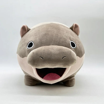 Weighted Plush Stuffed Animal Pillow - Hippopotamus