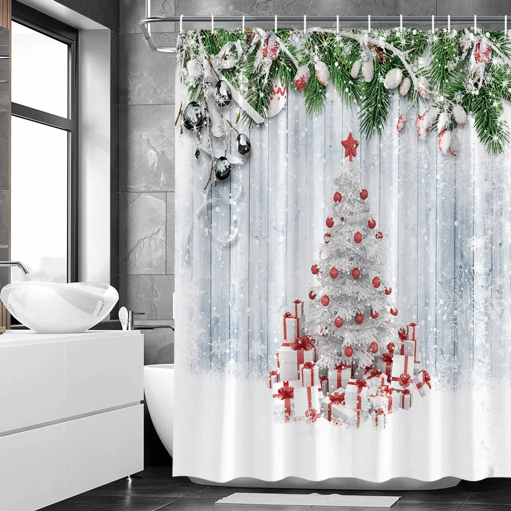 Animal Paw Print Shower Curtains