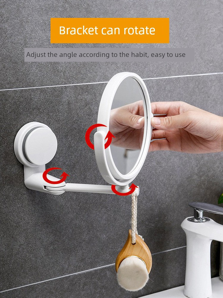 Wall-Mounted Foldable Bathroom Mirror